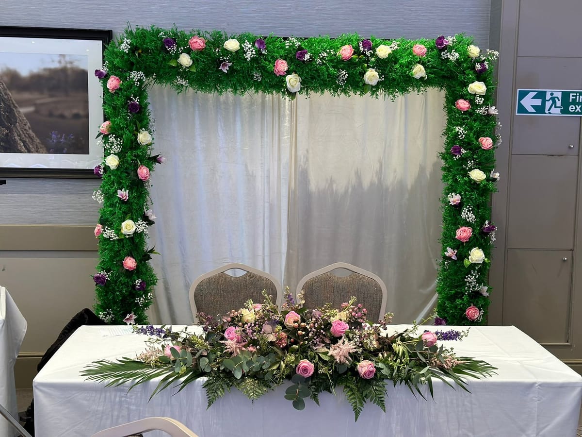 Wedding Ceremony Backdrop